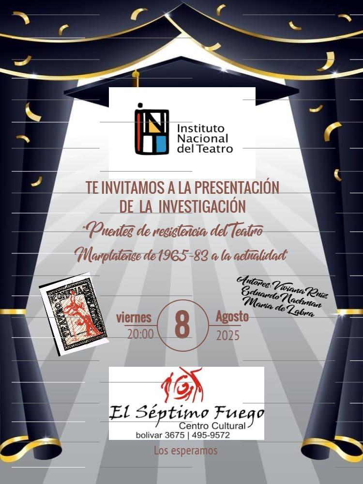 Presentacion: Puentes de resistencia del teatro marplatense